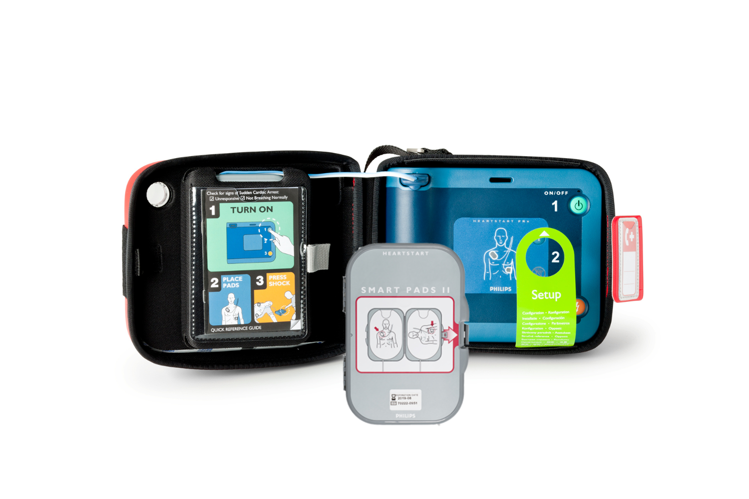 Philips FRx hjärtstartare inkl. väska 2 Philips FRx hjärtstartare inkl. väska - Bild 2